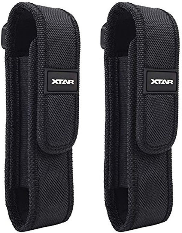2-Pack Flashlight Pouch Holster Holder For 5 To 6.5 Inch Flashlights Compatible With Fenix UC30 UC35 E35 Surefire G2X 6P 6PX E2L 501B 502B Streamlight_desvips.com