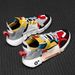 QZHSMY Summer 2022 Mixed Colors Sneakers Men Breathable Trendy Male Couple Shoes Big Size 46 Light Casual Shoe_desvips.com