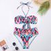 New Printed Three-piece Swimsuit Women Fashion Sexy Bikini Swimsuit_desvips.com