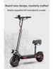 J11 Portable Off-Road With Seat For Adults, Foldable Electric Mobility Scooter_desvips.com