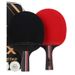 Huisheng Samsung Table Tennis Horizontal Pure Wood High Elastic Racquet Set_desvips.com