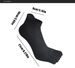 1/5 Pairs Men's 5 Finger Toe Boat Cotton Breathable Mesh Sweat Wicking Compression Casual Fitness Ankle Socks_desvips.com