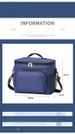 1Pcs Portable Lunch Bag Food Thermal Box Durable Waterproof Office Cooler Lunchbox With Adjustable Shoulder Strap Insulated Case_desvips.com