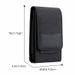 Vertical Flap Velcro Oxford Cloth Mobile Phone Waist Bag_desvips.com