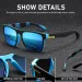 3/1PCS Fantasy Cool Classic Polarized Square Fashion Glasses For Men And Women Outdoor Sports Party Vacation Travel Driving Fish_desvips.com