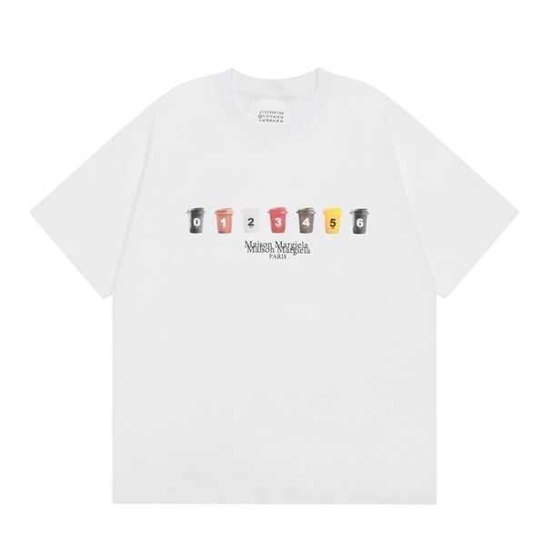 Unisex With Trendy Brand Print And Summer Lettering, Casual Short-Sleeve Round-Neck T-Shirt For Couples_desvips.com