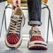 Men's Casual Canvas Shoes Breathable Soft Bottom Spring New Style Versatile Comfortable Sports Sneakers Flat Heel Round_desvips.com
