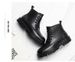 Mens Work Black Duty Combat Army Safety Boots Waterproof Genuine Leather Lace Up Site Tactical Security_desvips.com