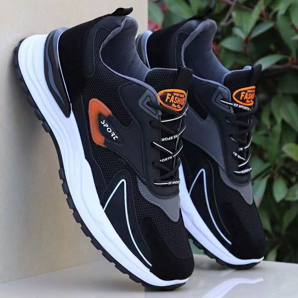 Sports Summer Breathable Deodorant High-end Soft Sole Wear-resistant Casual Running Mesh Trendy Men's Shoes_desvips.com