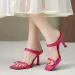 Designer Liyke Slides Women Outdoor Street Cozy Square Toe Thin High Heels Modern Slippers New Gladiator Sandals Female_desvips.com