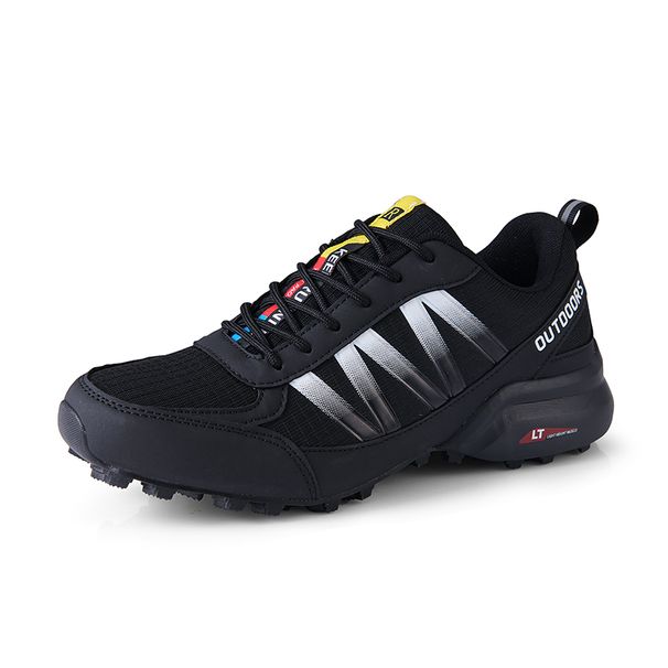 Waterproof Men Hiking Shoes Outdoor Trainers Lace-up Climbing Shoes Women Trekking Sneakers Walking Hunting Tactical Sneakers_desvips.com