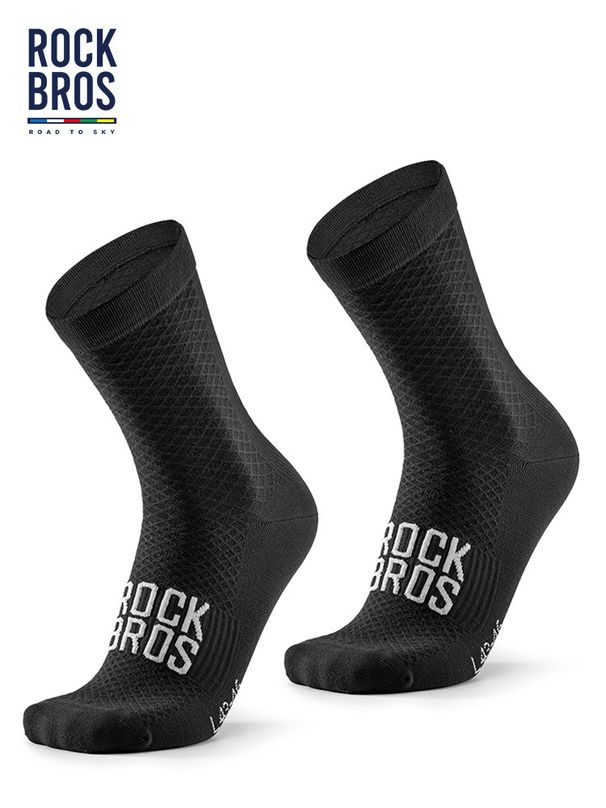Rock Brothers Tianlu Series Cycling Men And Women Bicycle Road Bike Sports Running Socks Mid-Calf Breathable_desvips.com