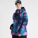 001 Smaining Korean Style Suit Windproof Waterproof Breathable Thickened Warm Northeast Snow Country Double Snowboard_desvips.com