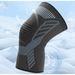 Knee protection sports for men, knitted breathable basketball cycling, pressurized meniscus knee protection, warm_desvips.com