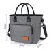 Stylish Crossbody Lunch Bag For Women Large Insulated Tote With Detachable Strap Thermal Meal Carrier For Work Outings_desvips.com