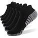 3Pairs/Lot High Quality Men Ankle Breathable Cotton Sports Socks Mesh Casual Athletic Thick Cut Short Socken Gifts_desvips.com