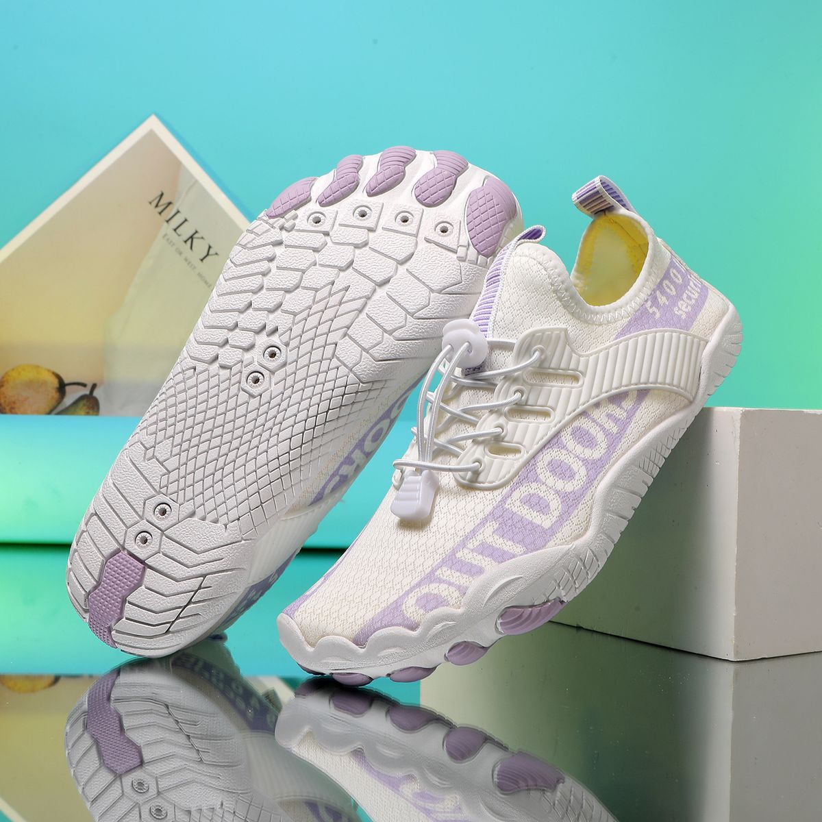 Breathable Quick-Dry Water Shoes For Men And Women - Non-Slip Aqua Socks For Swimming, Beach, Hiking, Yoga, And Outdoor Activities_desvips.com