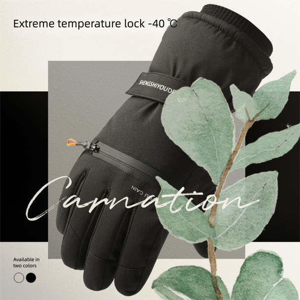 Professional Grade Ski Windproof Waterproof Outdoor Sports Riding Electric Car Winter Touch Screen Thickened Warm Gloves_desvips.com