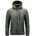 Mens Lightweight Puffer Jacket Hooded Insulated Thermal Puffy Winter Heated Running Travle Casual Cotton Outdoor Coat_desvips.com