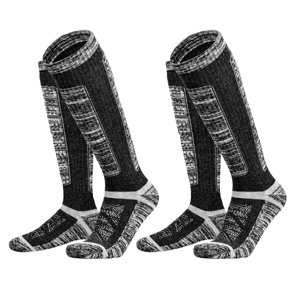 YUEDGE New Product Recommendation: Long Merino Wool Ski Thickened Thermal Socks, Snow Socks Merinowool_desvips.com