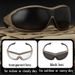 Tactical Glasses Shooting Hiking Eyewear CS Airsoft Safety Protective Goggles Outdoor Sports Sunglasses_desvips.com