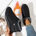Women's Slip-On Winter Snow Boots - Waterproof, Lightweight & Warm, Indoor/Outdoor Cozy Fleece Lined Boots For Women & Couples_desvips.com