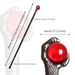 Dragon Claw With Red Ball Walking Stick Man 2024 Fashion Party Walking Canes Women Elegant Sticks Vintage Cosplay Walking Cane_desvips.com