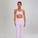 Women's High-Waisted Backless Fitness Outfit Set Halter Neck Sports Bra With Tight Yoga Pants European American Style_desvips.com