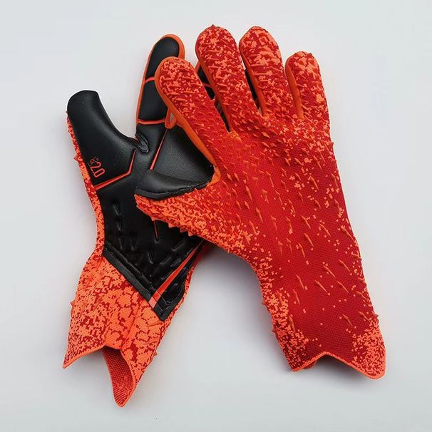 New color high-grade latex anti-slip and wear-resistant soccer goalkeeping gloves_desvips.com