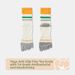 Women's Yoga Socks Mid Calf Spring Summer Five Finger Anti Slip Professional Indoor Sports Fitness Dance_desvips.com
