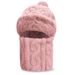 Autumn Hat Ear Protection Windproof Outdoor Neck Warmer Mask Integrated Fleece Thickened Warm Cycling Winter Style_desvips.com