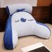 Bean Ice Silk Latex Headrest Bed Large Cushion For Girls Sleeping Sofa Backrest Pillow_desvips.com