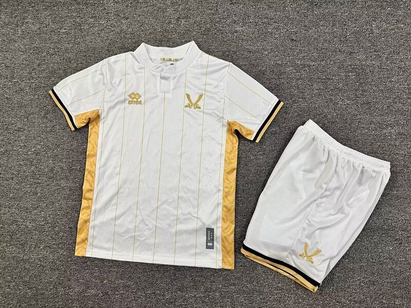 Sheffield United Away 16-28 Childrens Football Set Football Jersey Kit Kids Short Sleeve Set Sportswear Set Football Sports Clothing Set_desvips.com