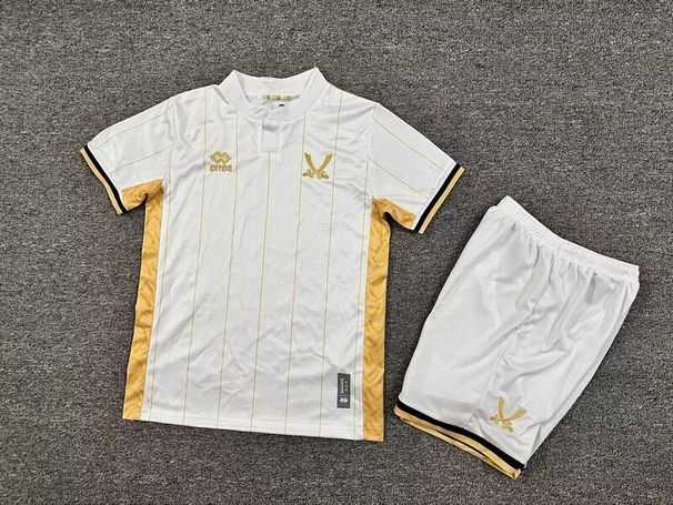 Sheffield United Away 16-28 Childrens Football Set Football Jersey Kit Kids Short Sleeve Set Sportswear Set Football Sports Clothing Set_desvips.com