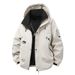 25 Black Gold Men New Winter Hooded Warm Youth Fashion Versatile Casual Cotton Padded Jacket Coat Stylish_desvips.com