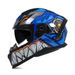 Motorcycle helmet double lenses anti-fog breathable four seasons general purpose adult winter helmet_desvips.com
