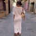 women's clothing fashionable suit in autumn and winter lantern long sved stand up collar sli nitted top two piece set high waisted plaid skirt_desvips.com