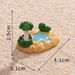 Miniature Landscape Ancient Egyptian Easter Statue Desert Town Castle Pyramid Stone Sculpture Resin Craft Small Ornament_desvips.com