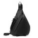 Waterproof Men's Leather Chest Bag For Cycling, High-end Men's Crossbody Shoulder Bag For Outdoor Hiking, Reflective Crossbody Bag_desvips.com