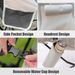 New Portable Camping Chairs Camping Stool Moon Chairs Fishing Chairs Beach Chairs With Headrest Storage Bags For Outdoor Camping_desvips.com