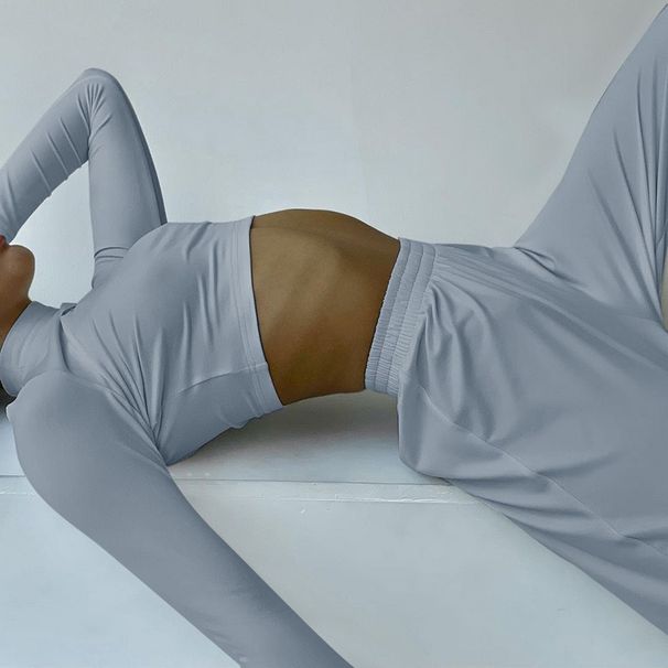 Casual Home Sports For Women, Cross-Border European And American Style, 2023 Summer-Autumn New Women's Long-Sleeve_desvips.com