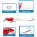 Lure Bait Minnow Long Distance Casting Simulation Hard Bait Bait Perch Croaker Mandarin Fish Bait Fishing Gear Products_desvips.com
