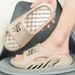 Men's Cloud Cushion Slides - Summer Dual Color Massage Sandals Soft Sole & Arch Support Anti-Slip Casual Slippers For Home & Outdoor_desvips.com
