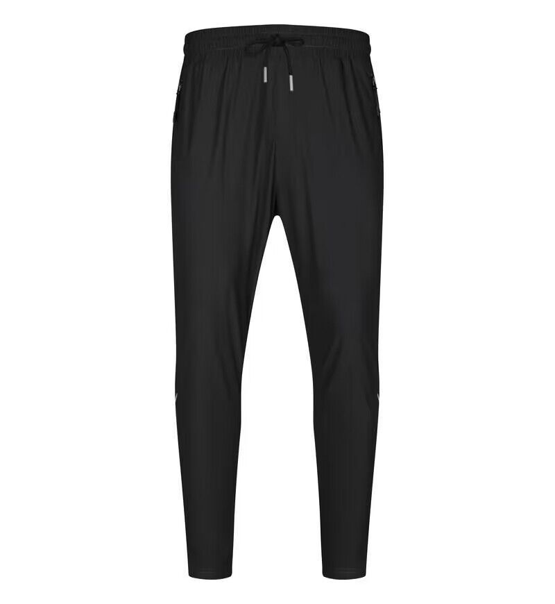 Men's Clothing Sports Trousers Thin Fitness Running Casual Pants Slim Elastic Quick-Drying Breathable Trousers_desvips.com