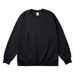 Fall/Winter 2025, 1230 Models, 300g Solid Color Loose-fitting Durable Composite Milk Silk Crew Neck Pullover Sweatshirt_desvips.com