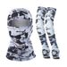 Cycling Face Mask Outdoor Chief Mask Tactical Flying Tiger Cap + Cycling Ice Silk Sunscreen Sleeve Combination_desvips.com