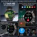 LIGE New Military For T-Rex 3 Ultra Smart Watch 1000mAh Battery IP68 Waterproof Compass Flashlight Sports Tracker_desvips.com