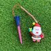 Christmas Plastic Ball Peg Cartoon Ornament Anti-Lost Rope Golf Tee Accessories_desvips.com