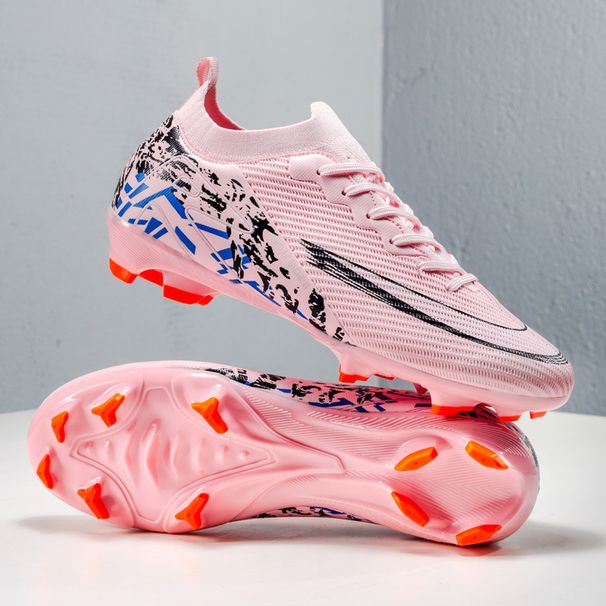 New Low-top Football Shoes For Men, Women, And Teenagers, Training Cleats With Long Spikes And TF Spikes For Artificial Turf_desvips.com