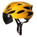 Bicycle Riding Magnetic Goggles Lens Forming Mountain Men And Women Safety Helmet Integrated Summer Road Bike_desvips.com